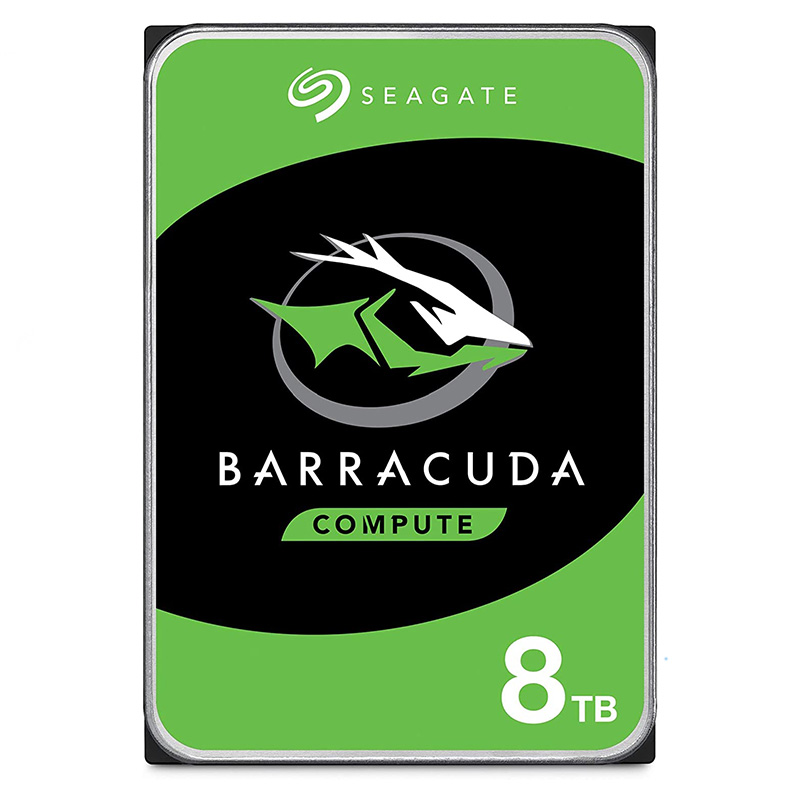 Seagate Barracuda 8TB - 3.5" SATA