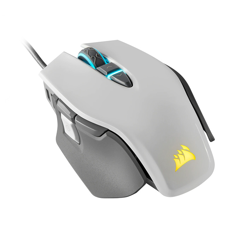 Corsair M65 RGB Elite | FPS Gaming Mouse | White