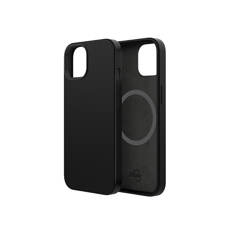 MOOV MagSafe Liquid Silicon Case | For iPhone 13 | Black