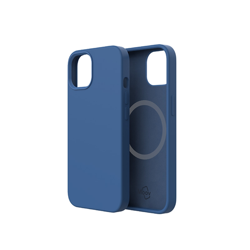 MOOV MagSafe Liquid Silicon Case | For iPhone 13 | Blue