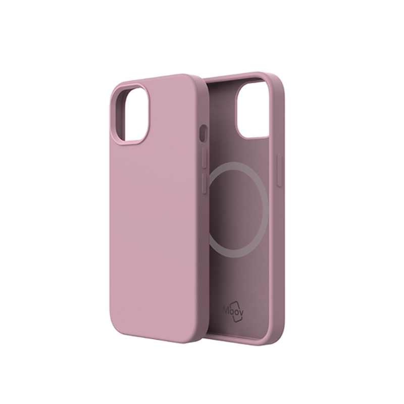 MOOV MagSafe Liquid Silicon Case | For iPhone 13 | Pink