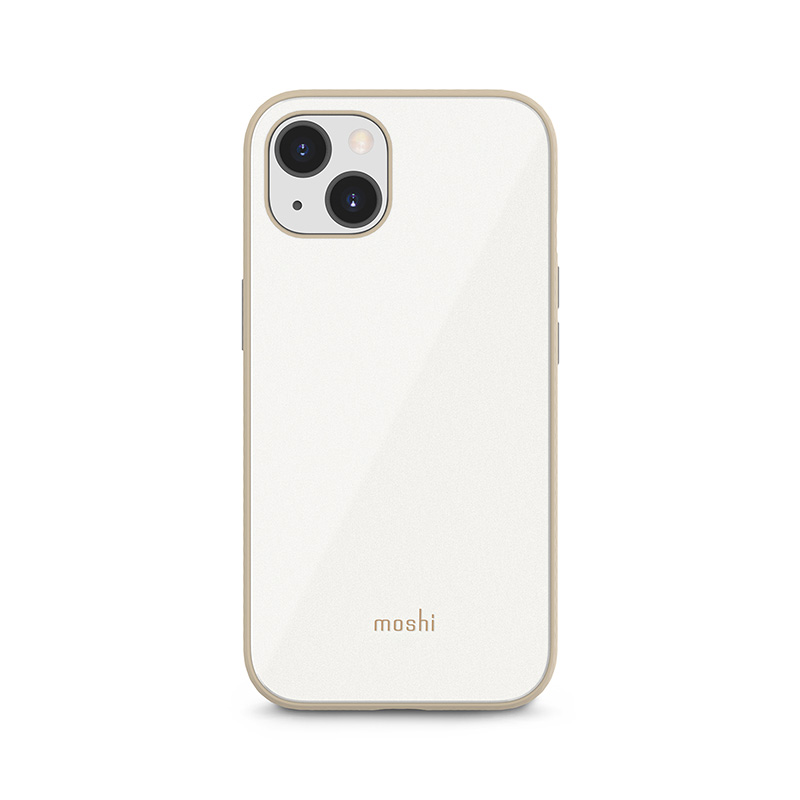 Moshi iGlaze | For iPhone 13 (SnapTo™) | Pearl White