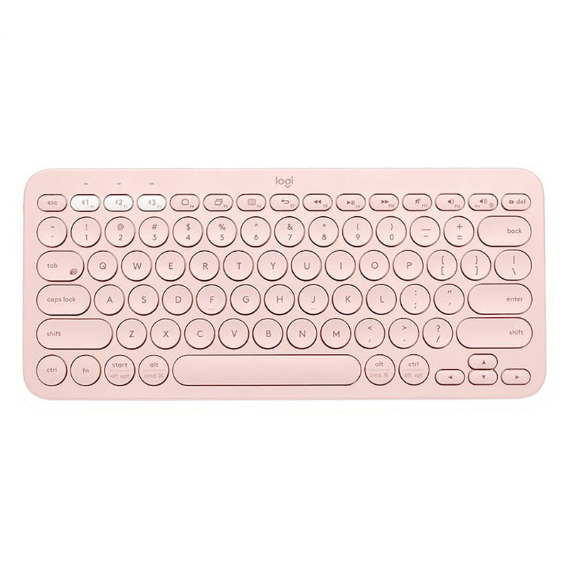 Logitech K380 Bluetooth Keyboard | Rose