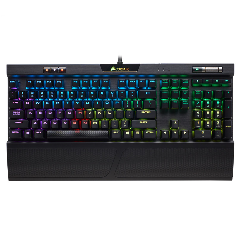 Corsair K70 RGB MK2 Mechanical Gaming Keyboard - CHERRY MX Blue