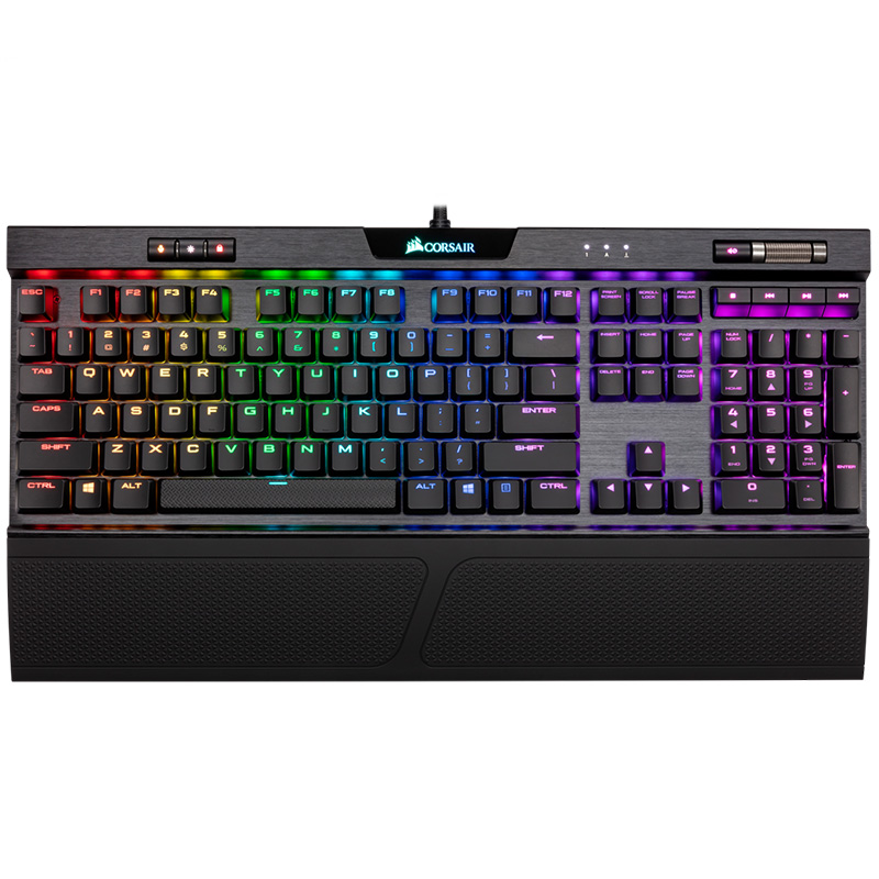 Corsair K70 RGB MK2 Mechanical Gaming Keyboard - CHERRY MX Red