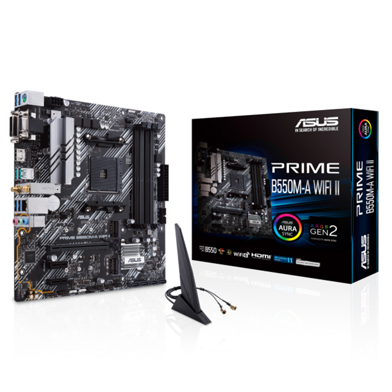 ASUS Prime B550M-A WiFi II (AM4-RYZEN)