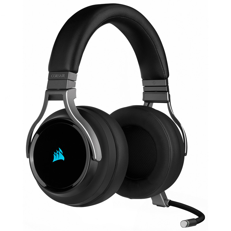 Corsair Virtuoso RGB Wireless High-Fidelity Gaming Headset - Carbon