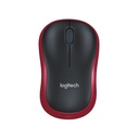 Logitech M185 Wireless Mouse - Red