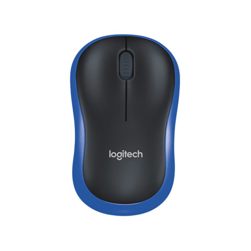 Logitech M185 Wireless Mouse - Blue