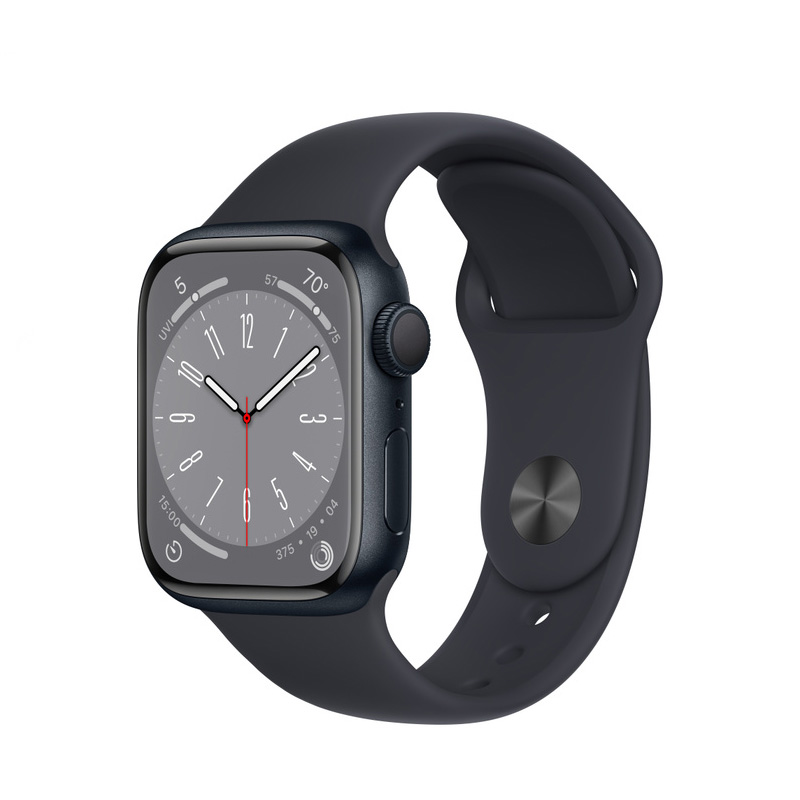 Apple Watch Series 8 | 45mm Midnight Aluminum | Midnight Sport Band