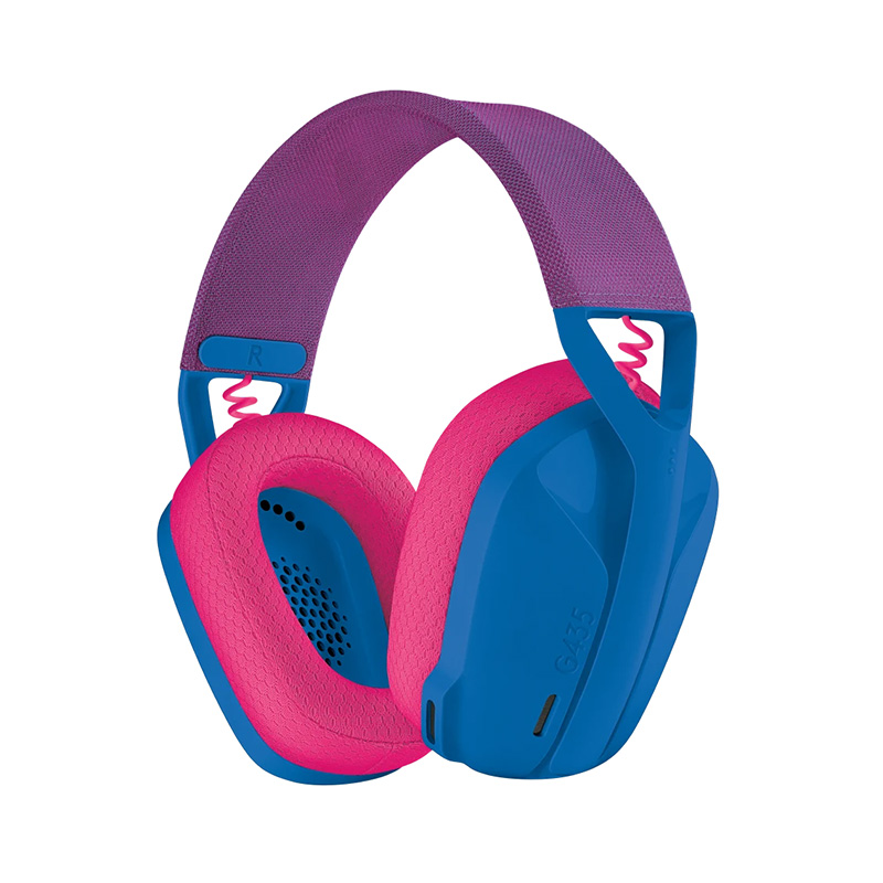 Logitech G435 | LIGHTSPEED | Wireless Gaming Headset | Blue and Raspberry
