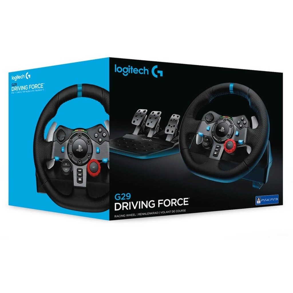 Logitech G29 Racing Wheel - For PC / PS3 / PS4