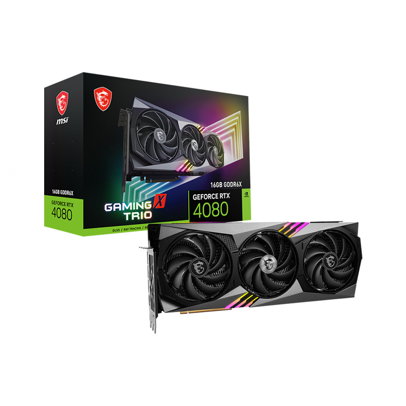 MSI GeForce RTX 4080 Gaming X Trio | 16GB GDDR6