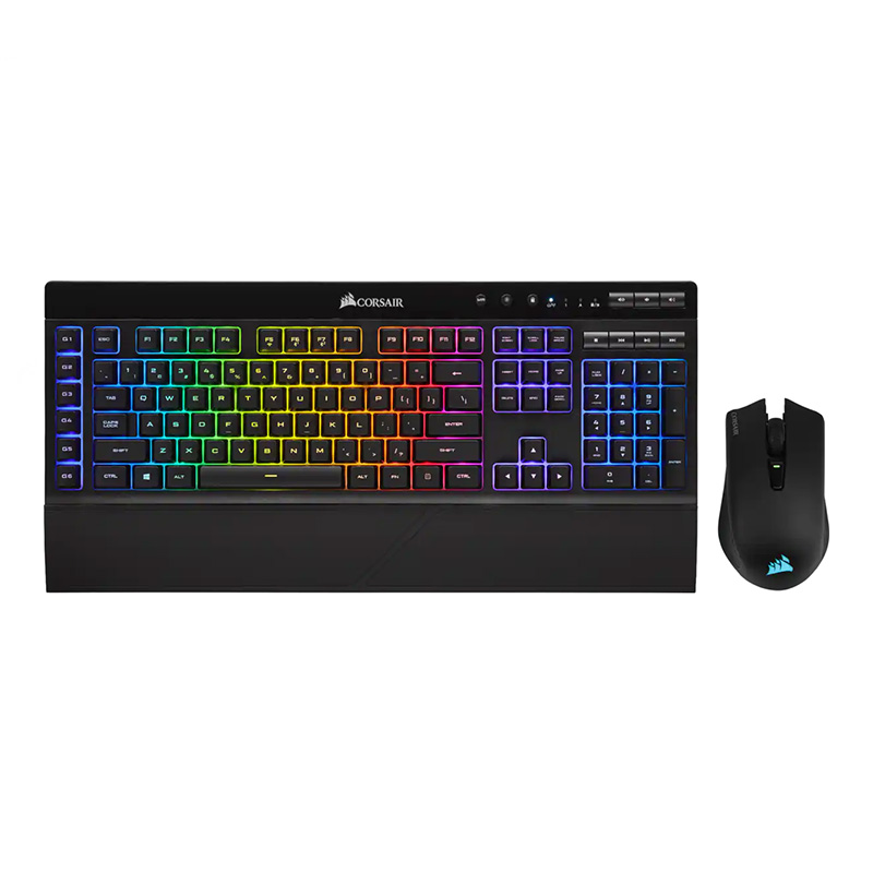 Corsair K57 RGB Wireless Gaming Keyboard | Harpoon RGB Wireless Mouse | Bundle