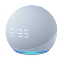 Amazon Echo Dot with Clock | 5th Gen | Cloud Blue