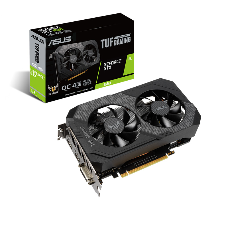 ASUS TUF Gaming GeForce GTX1650 OC Edition - 4GB GDDR6