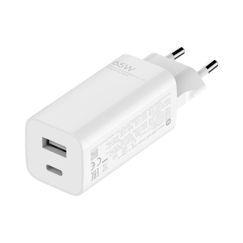 Xiaomi 65W Charger (Type-A and Type-C))
