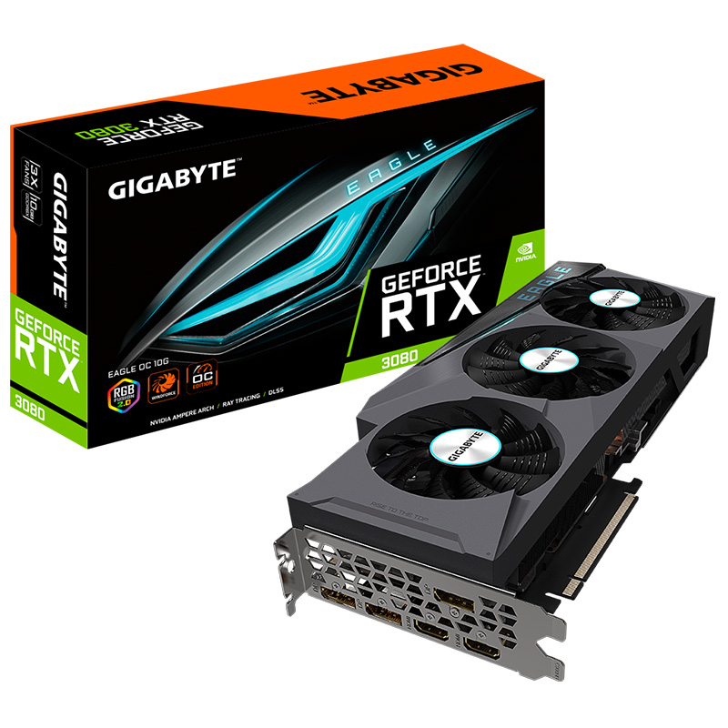 Gigabyte GeForce RTX3080 Eagle OC | 10GB GDDR6