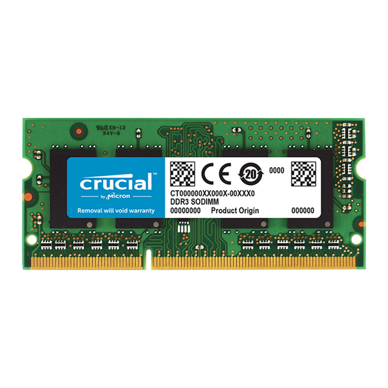 Crucial 4GB DDR3L-1600 SODIMM Module (1x4GB) - For PC / MAC