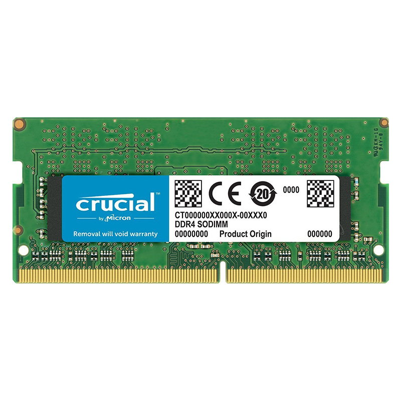 Crucial 16GB DDR4-2666 SODIMM Module | 1x16GB