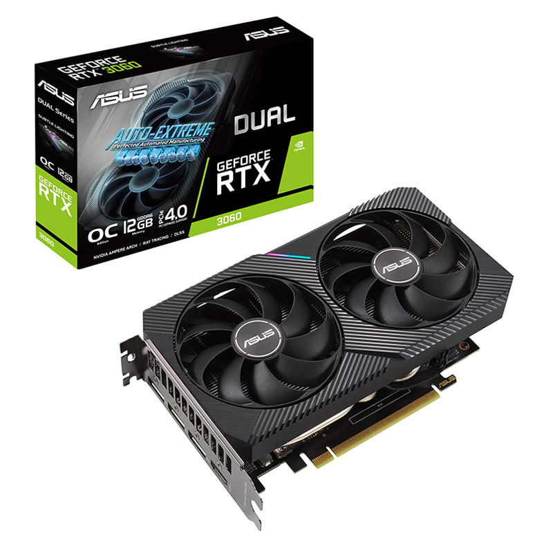 ASUS GeForce RTX 3060 Dual V2 OC | 12GB GDDR6