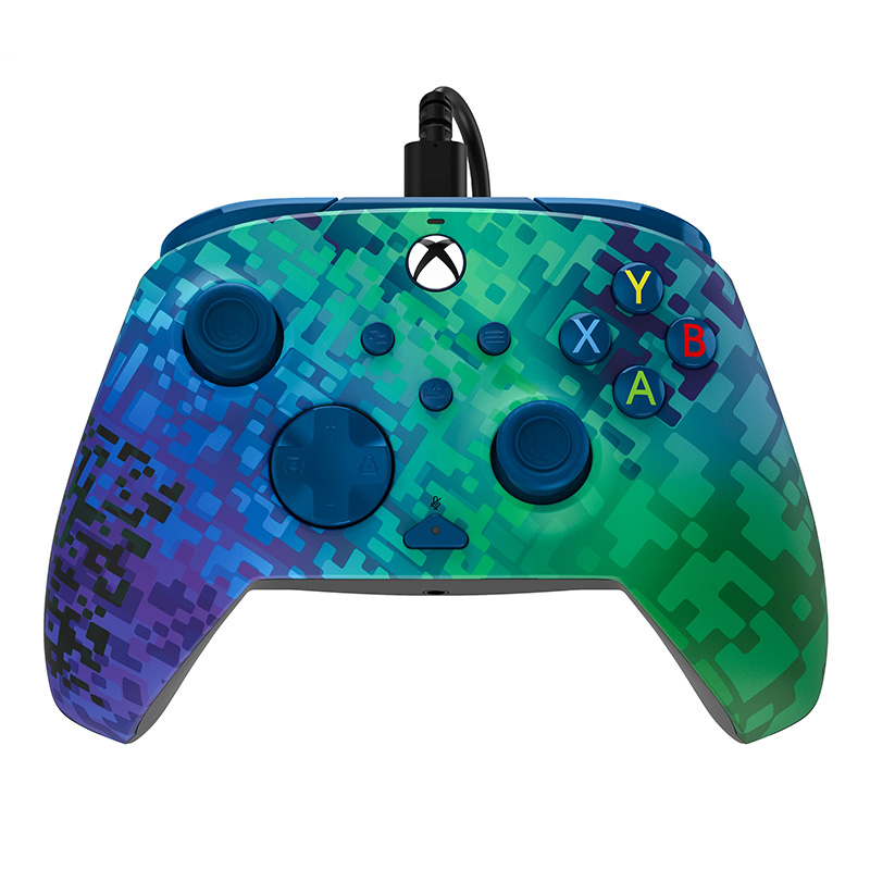PDP XBOX Series X Rematch Controller | Glitch Green