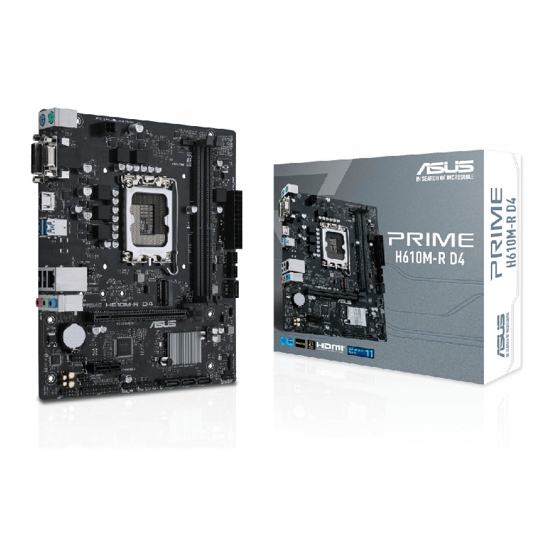ASUS H610M-R PRIME (LGA1700) | DDR4 | SI
