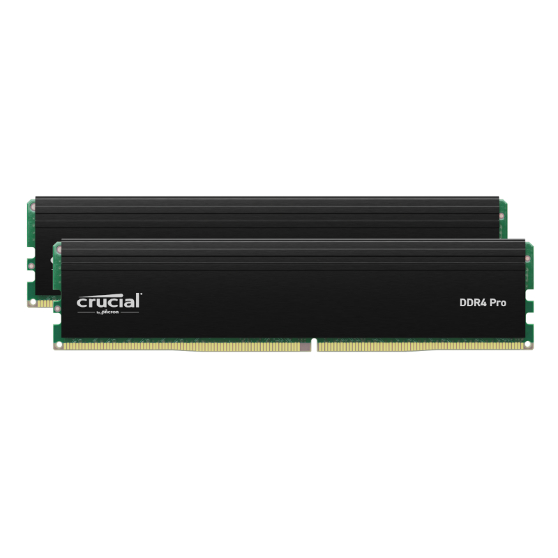 Crucial Pro 64GB DDR4-3200 UDIMM Kit | 2x32GB