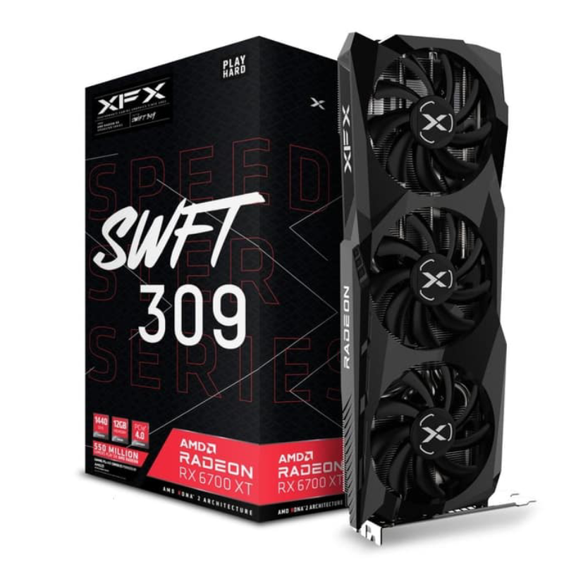 XFX Radeon RX6700 XT Speedster SWFT | 12GB GDDR6