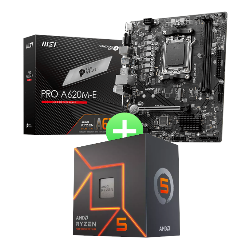 AMD Ryzen 5-7500F| MSI A620M | Upgrade Kit