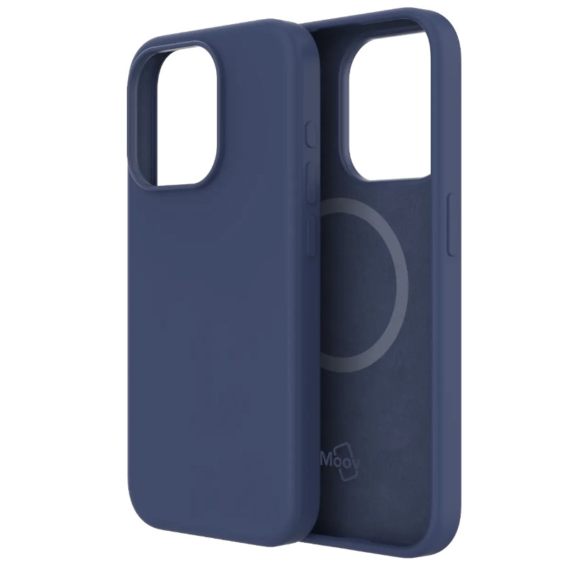 MOOV Soft Touch MagSafe | iPhone 15 Pro | Blue