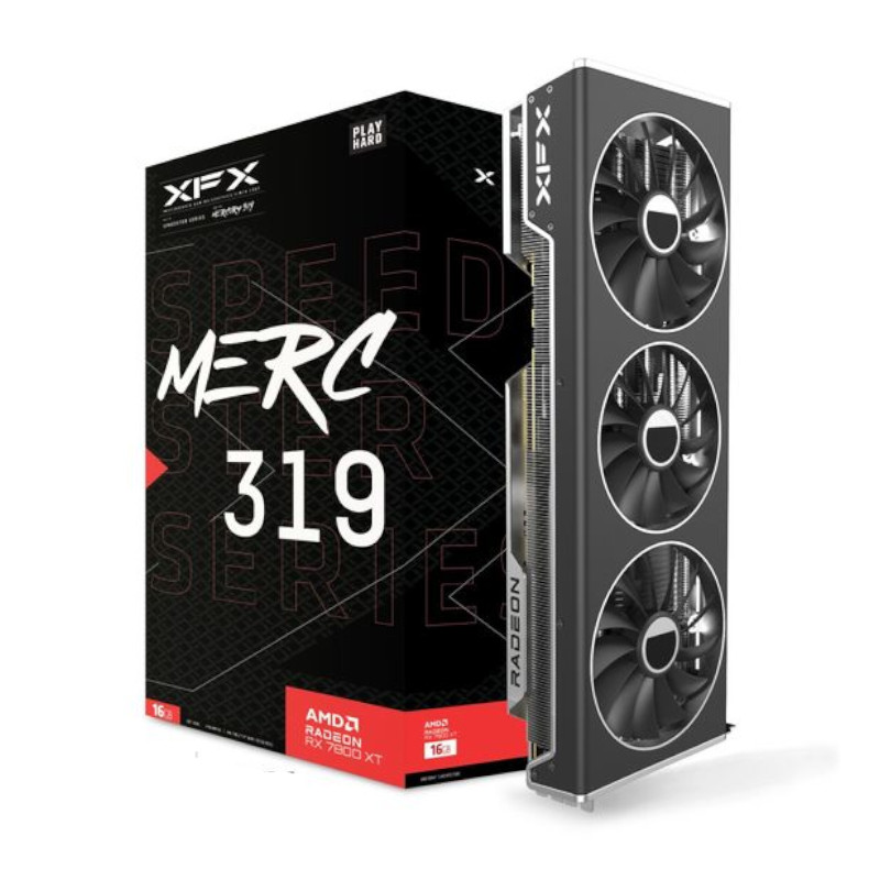 XFX Radeon RX7800 XT Speedster MERC | 16GB GDDR6
