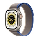 Apple Watch Ultra | 49mm Titanium | Blue and Gray Trail Loop