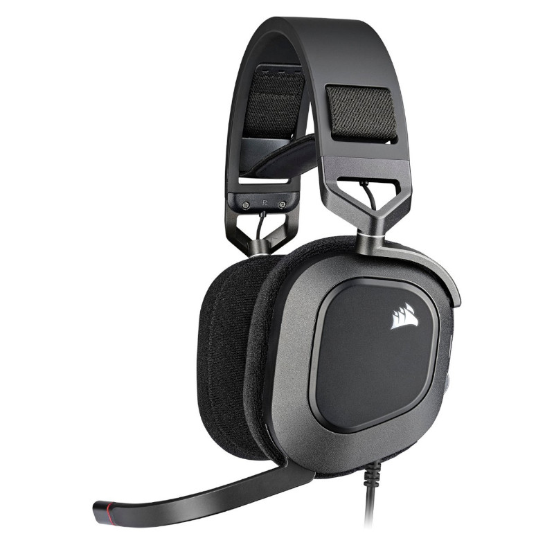 [HS-COR-CA-9011237-AP] Corsair HS80 RGB | USB Premium Gaming Headset | Carbon