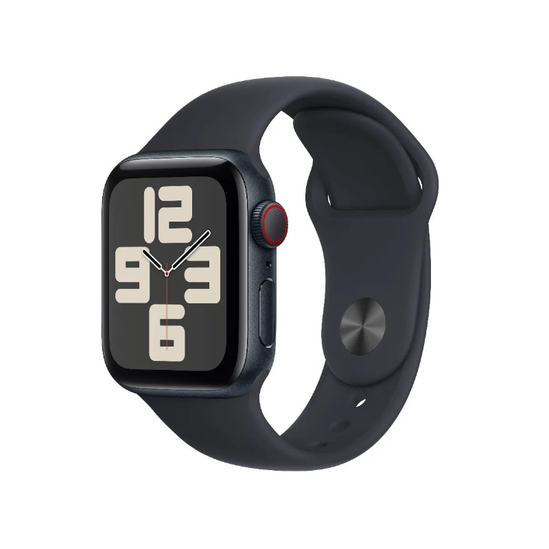 Apple Watch SE | 40mm Midnight Aluminum | Midnight Sport Band | S/M