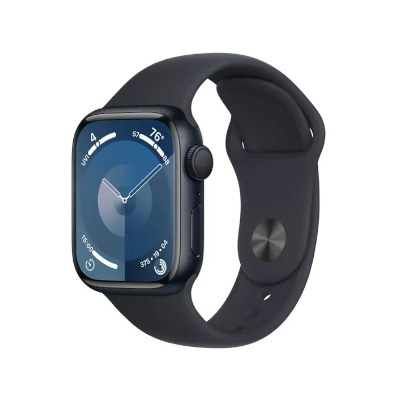 Apple Watch Series 9 | 41mm Midnight Aluminum | Midnight Sport Band | M/L