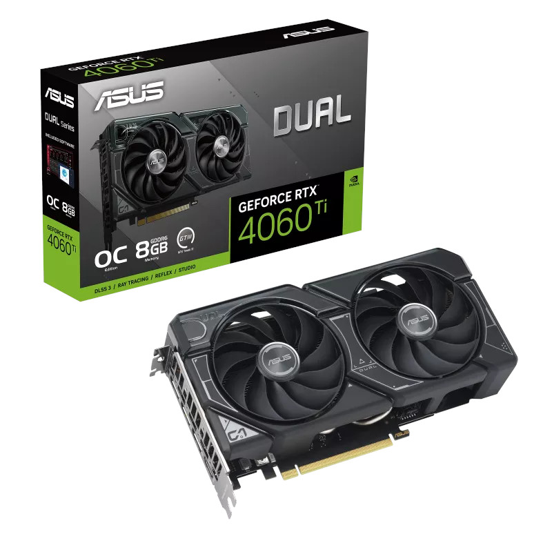 ASUS GeForce RTX 4060 Ti Dual OC l | 8GB GDDR6
