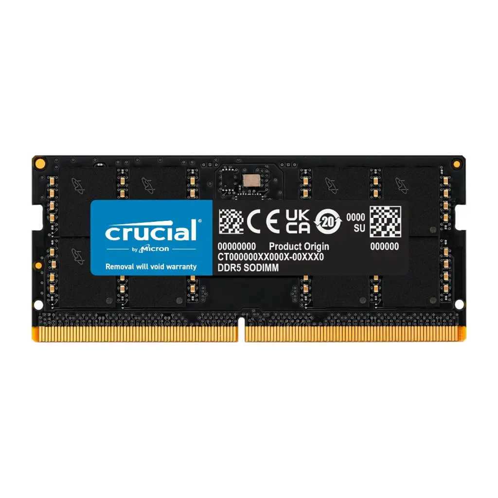 [RAM-CRU-DDR5-SD-8GB-5600] Crucial DDR5 SODIMM | 8GB-5600 
