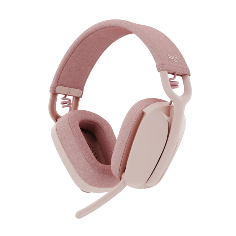 [HS-LOG-ZV100-RO] Logitech Zone Vibe 100 Wireless Headset | Rose