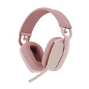Logitech Zone Vibe 100 Wireless Headset | Rose