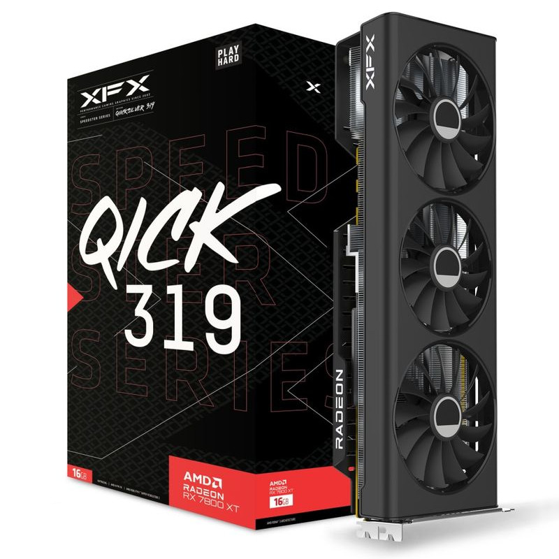 XFX Radeon RX7800 XT Speedster QICK | Core Edition | 16GB GDDR6