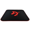 Arozzi Zona Quattro | Floor Pad | Black/Red
