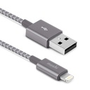Moshi Integra | USB to Lightning Cable | Titanium Gray