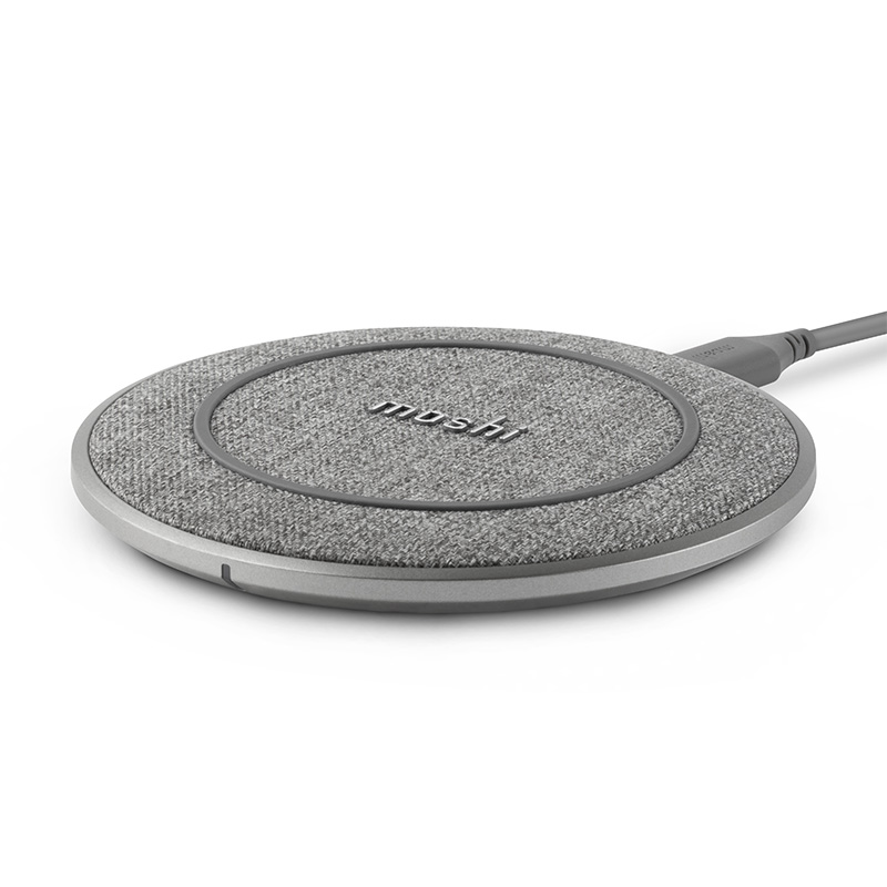 Moshi Otto Q - Wireless Charging Pad - Nordic Gray