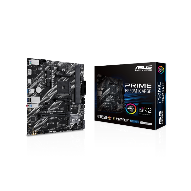 [MB-ASUS-B550M-K-ARGB] ASUS Prime B550M-K ARGB
