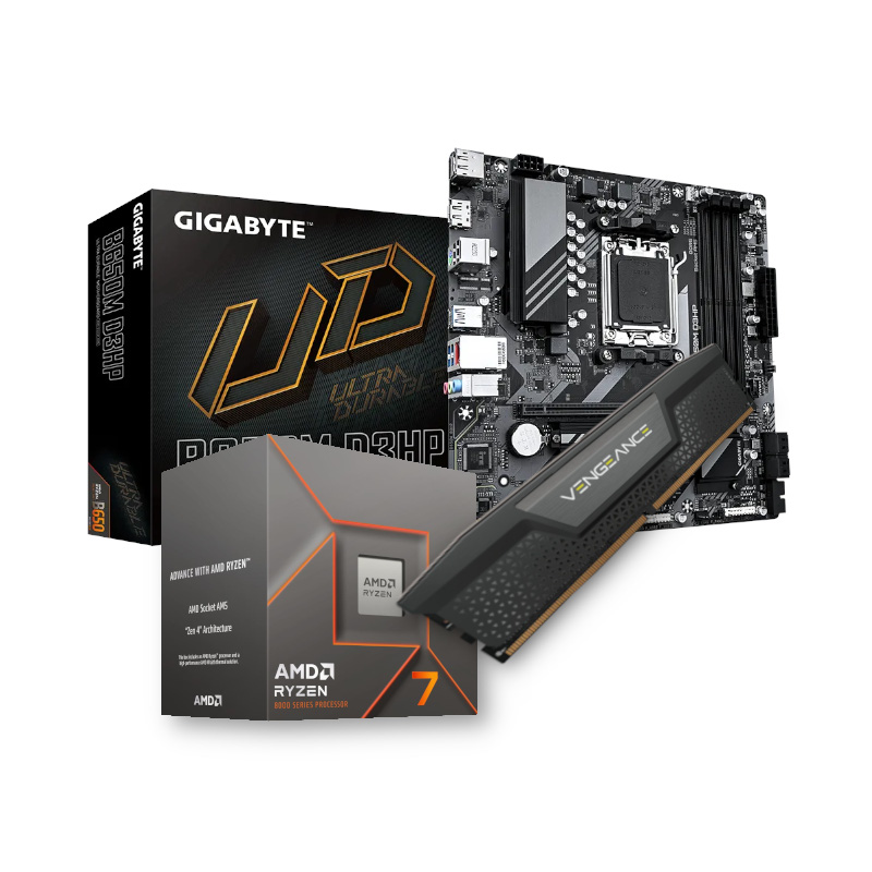 AMD Ryzen 7-8700F | B650M| 16GB RAM | Upgrade Kit