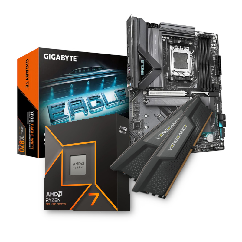 AMD Ryzen 7-9700X | X870 | 32GB RAM | Upgrade Kit