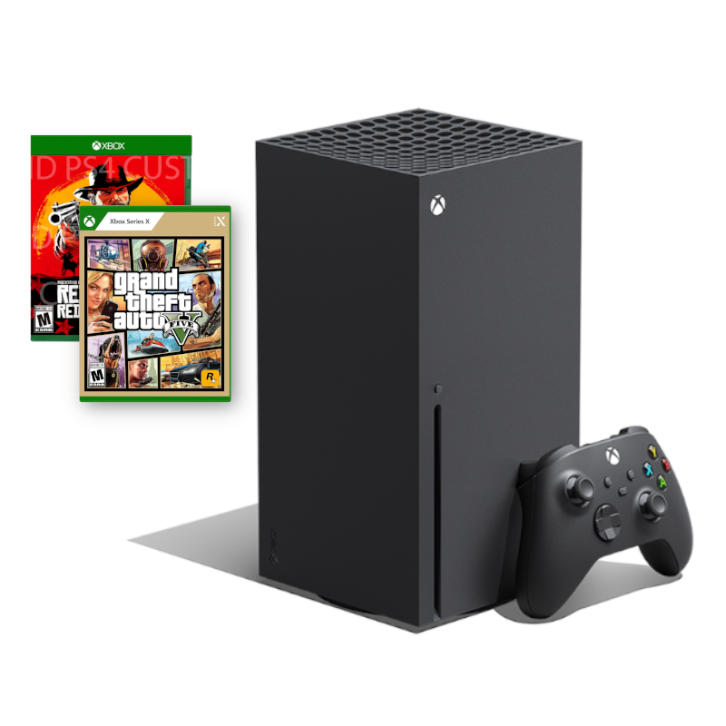 XBOX Series X | 1TB | GTA V + Red Dead Redeption 2 
