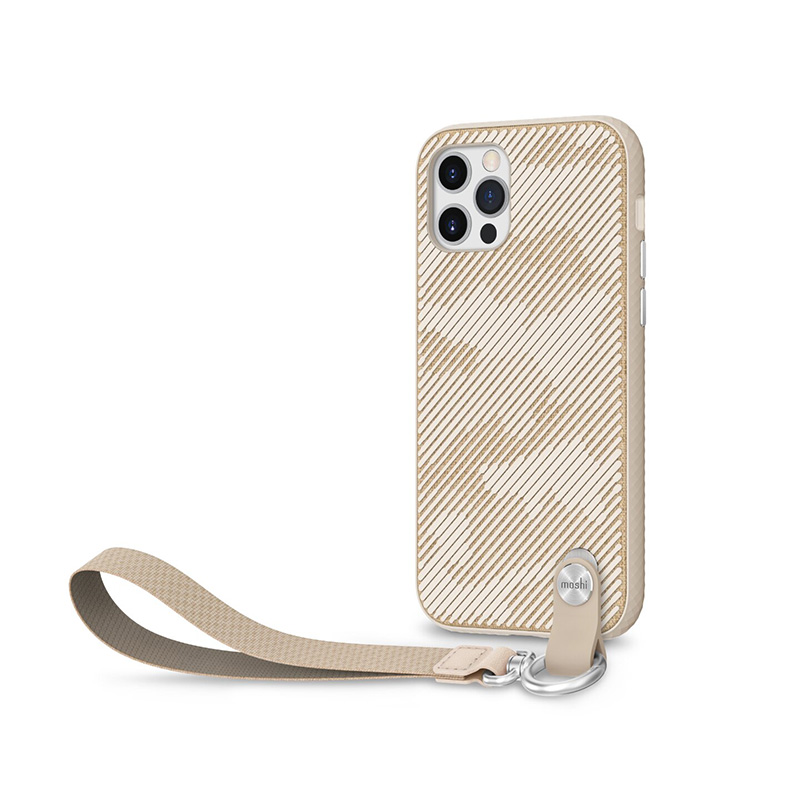 Moshi Altra | For iPhone 12/12 Pro (SnapTo™) | Sahara Beige