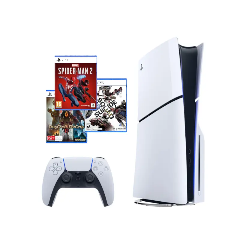 Sony Playstation 5 Slim | Ultra HD Blu-Ray Edition | Bundle Deal
